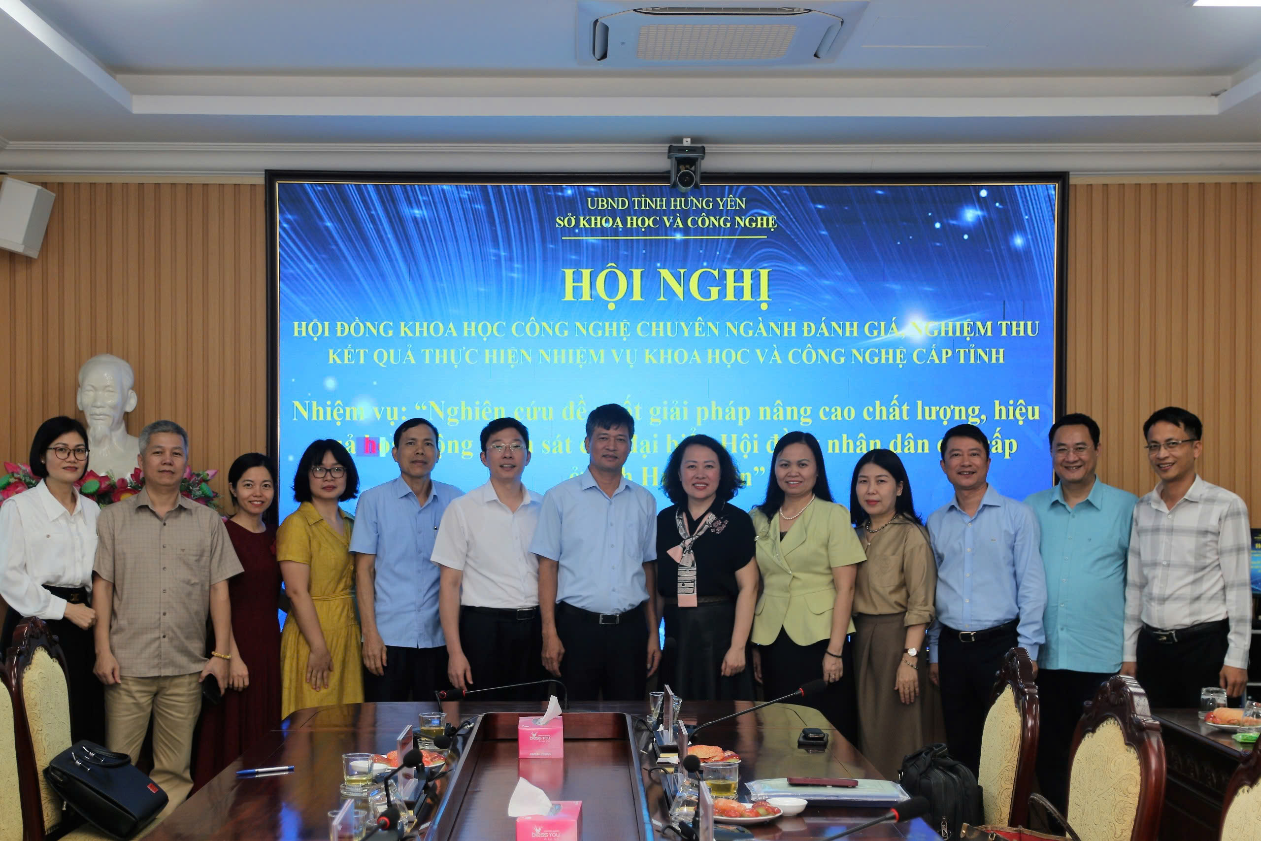 Nghiệm thu nhiệm vụ khoa học và công nghệ cấp tỉnh