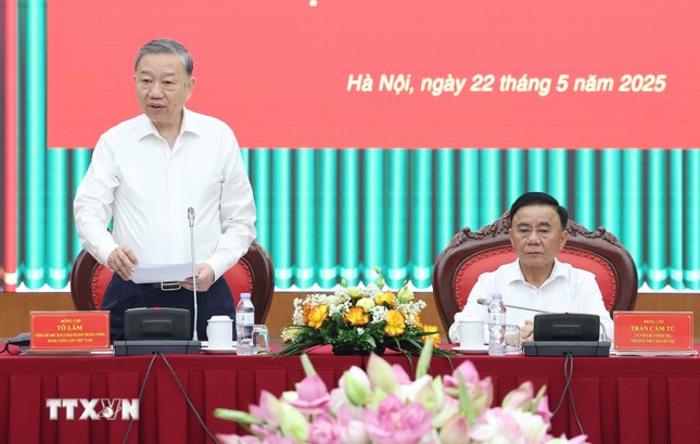 Tổng Bí thư Tô Lâm chủ trì làm việc với Ủy ban Kiểm tra Trung ương