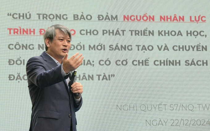 'Việt Nam cần gấp đôi nhân lực khoa học công nghệ'