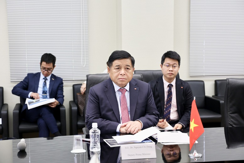 Phó Thủ tướng Nguyễn Chí Dũng làm việc với Cơ quan Hàng không vũ trụ Nhật Bản