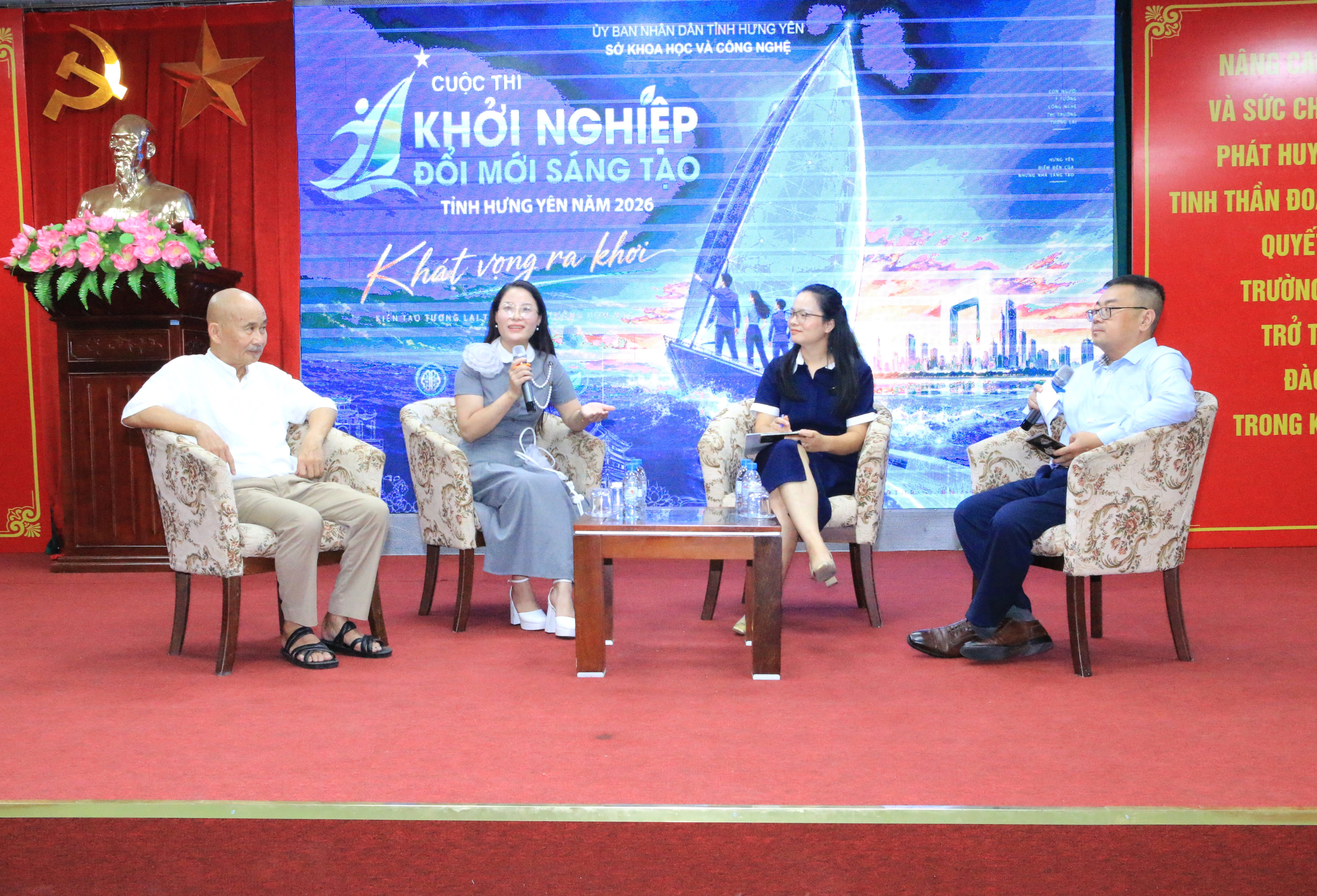 Diễn đàn “Hành trình khởi nghiệp - Khát vọng ra khơi” truyền cảm hứng cho thế hệ trẻ Hưng Yên