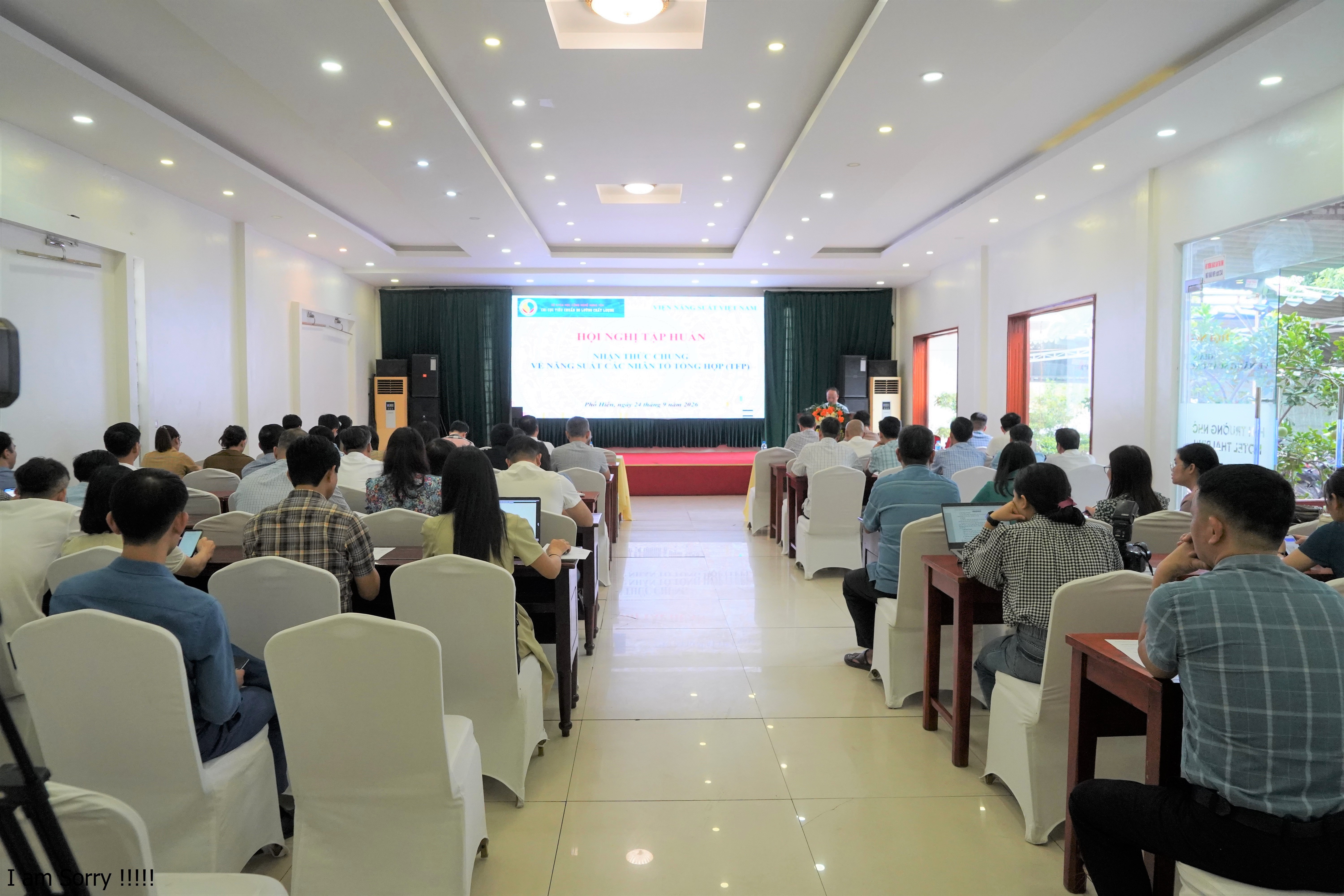 Tập huấn nâng cao năng lực đo lường và áp dụng chỉ số năng suất nhân tố tổng hợp (TFP)