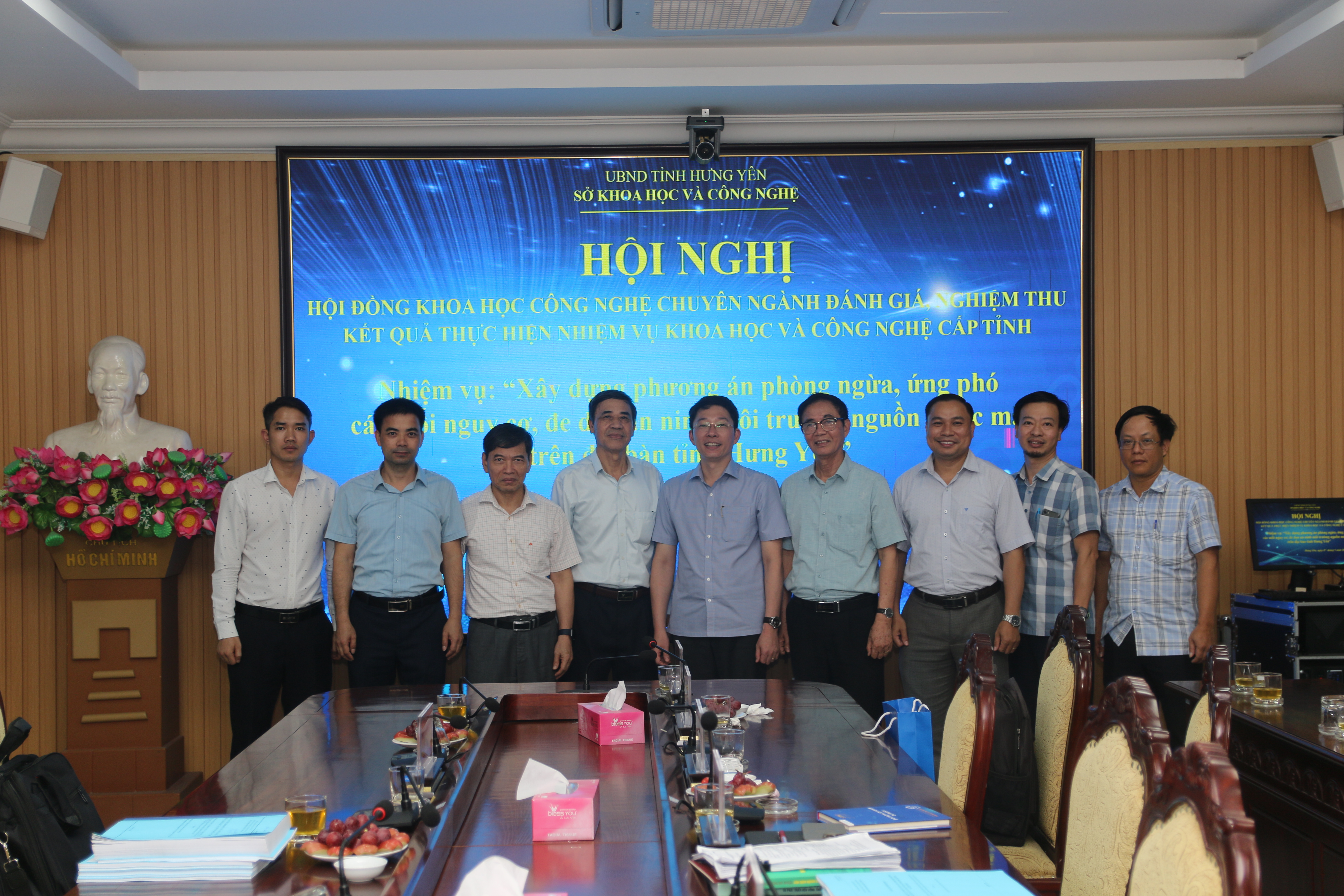 Hội đồng Khoa học và Công nghệ chuyên ngành đánh giá nghiệm thu kết quả thực hiện nhiệm vụ Khoa học và Công nghệ cấp tỉnh