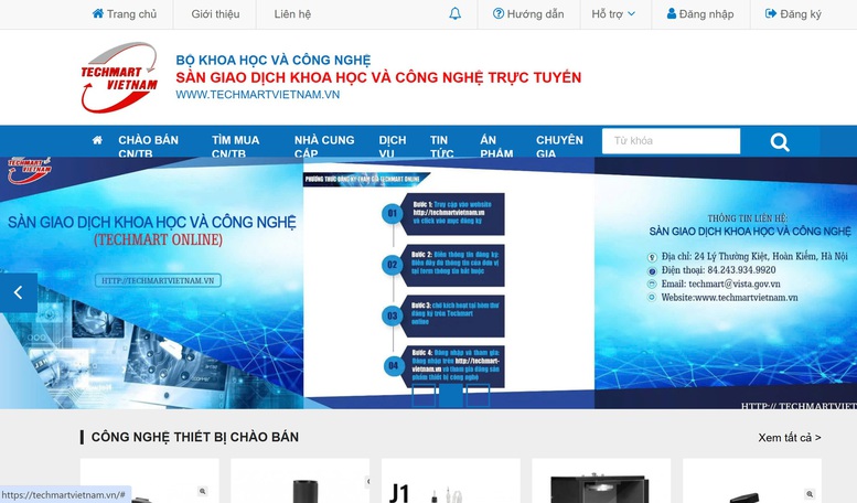 Ra mắt Sàn giao dịch Khoa học và Công nghệ Việt Nam