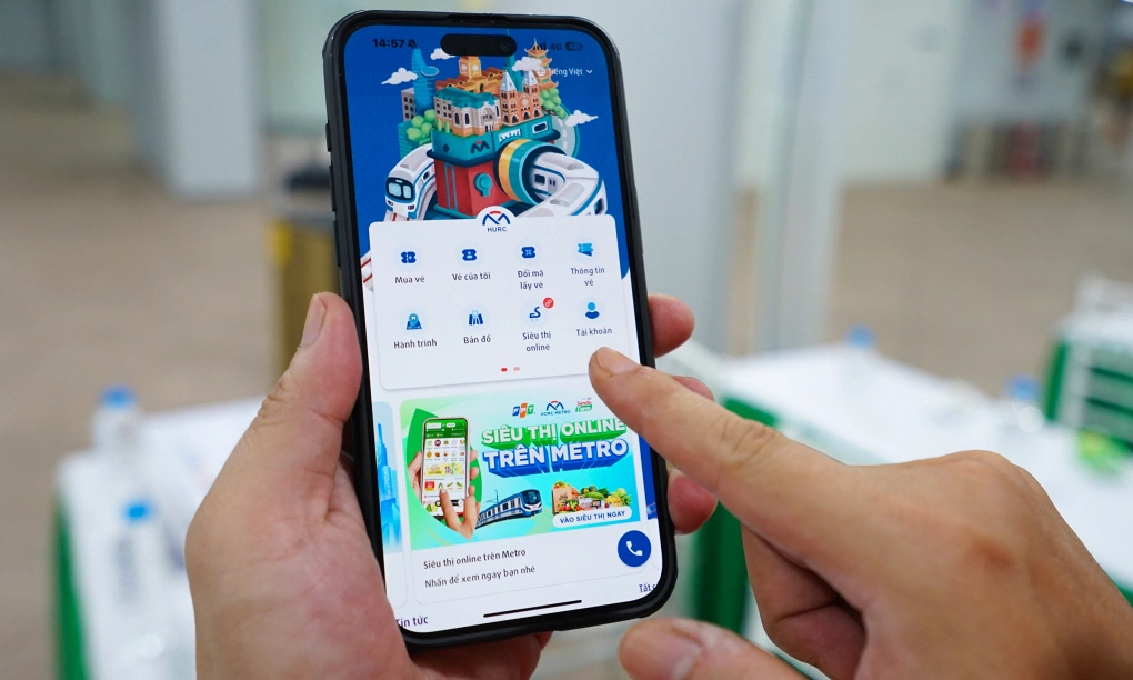 'Siêu thị online' trên ứng dụng Metro TP HCM