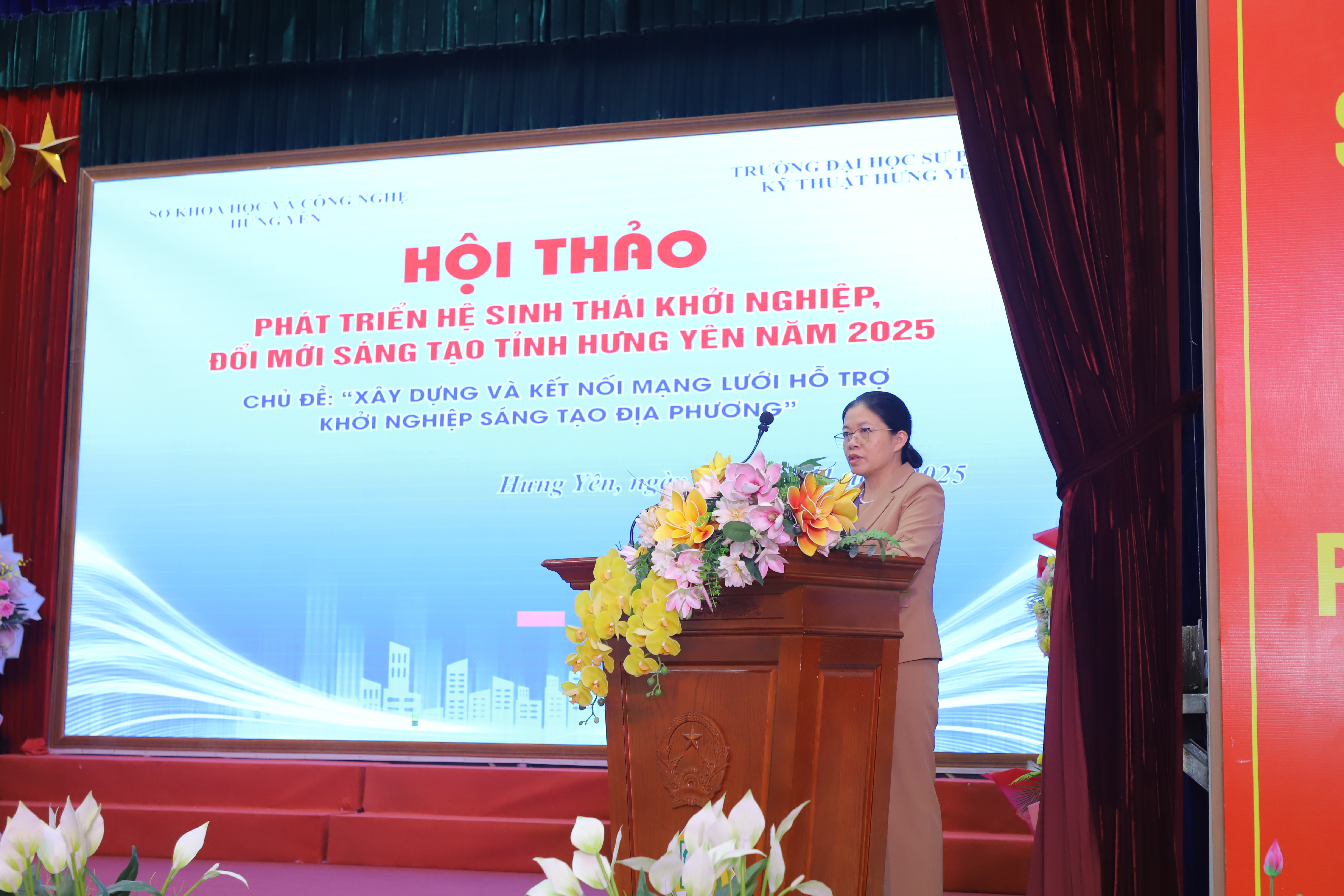Hưng Yên tổ chức Hội thảo phát triển hệ sinh thái khởi nghiệp, đổi mới sáng tạo năm 2025