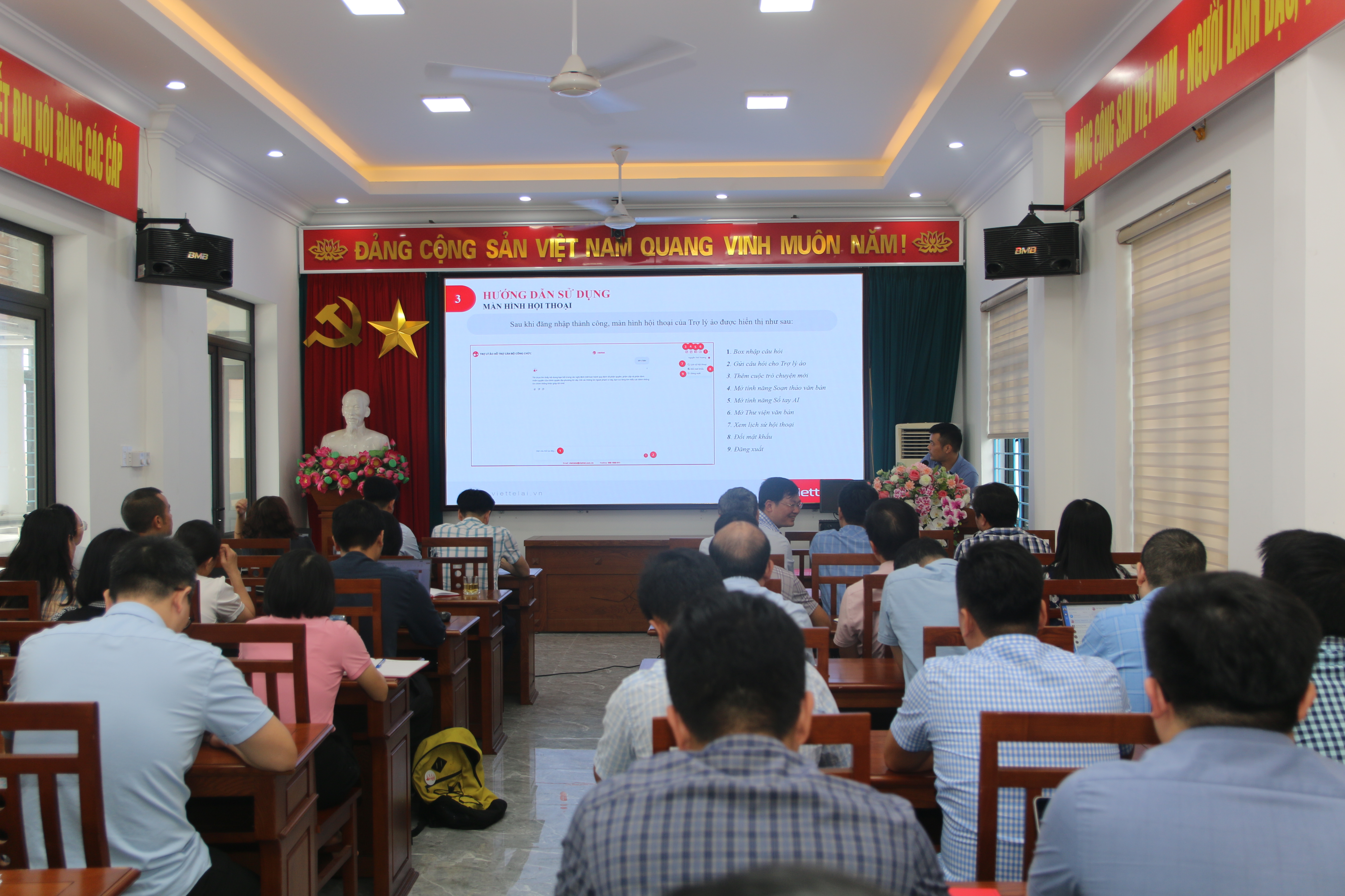 Hưng Yên tập huấn sử dụng trợ lý ảo: Bước tiến trong chuyển đổi số hành chính