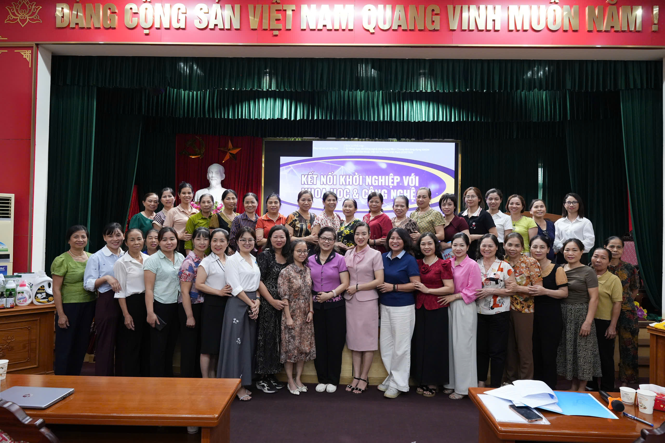SỞ KHOA HỌC VÀ CÔNG NGHỆ HƯNG YÊN ĐẨY MẠNH HỆ SINH THÁI KHỞI NGHIỆP ĐỔI MỚI SÁNG TẠO TẠI CƠ SỞ