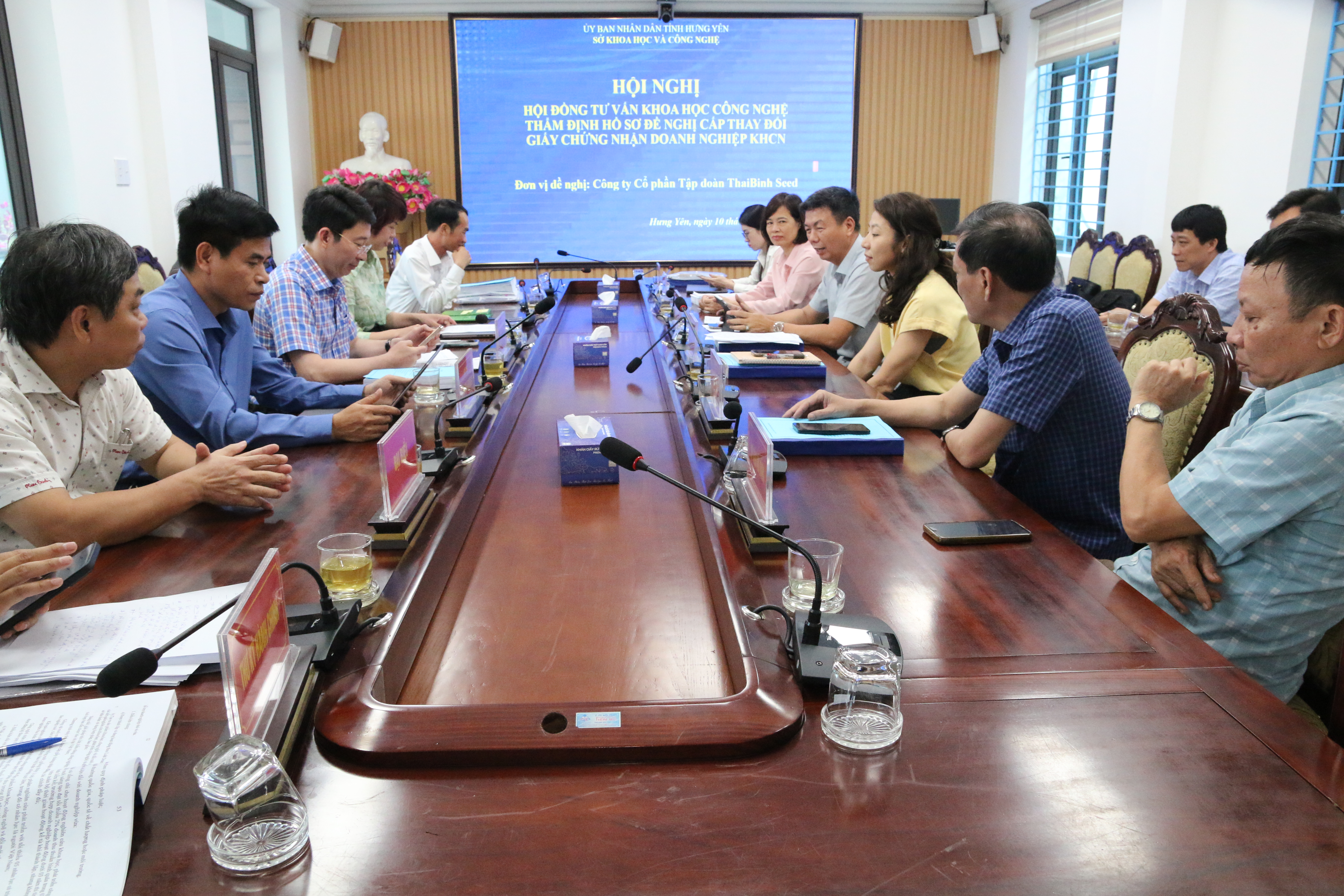 Hưng Yên: Thẩm định hồ sơ đề nghị cấp thay đổi giấy chứng nhận Doanh nghiệp Khoa học và Công nghệ theo quy định mới