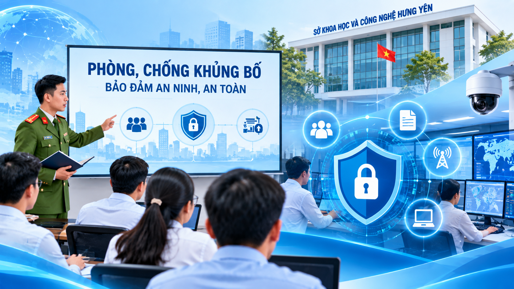 Sở Khoa học và Công nghệ triển khai công tác phòng, chống khủng bố năm 2026