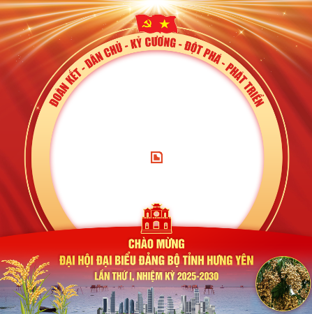Khung hình đẹp Đại hội đại biểu Đảng bộ tỉnh Hưng Yên lần thứ I, nhiệm kỳ 2025-2030