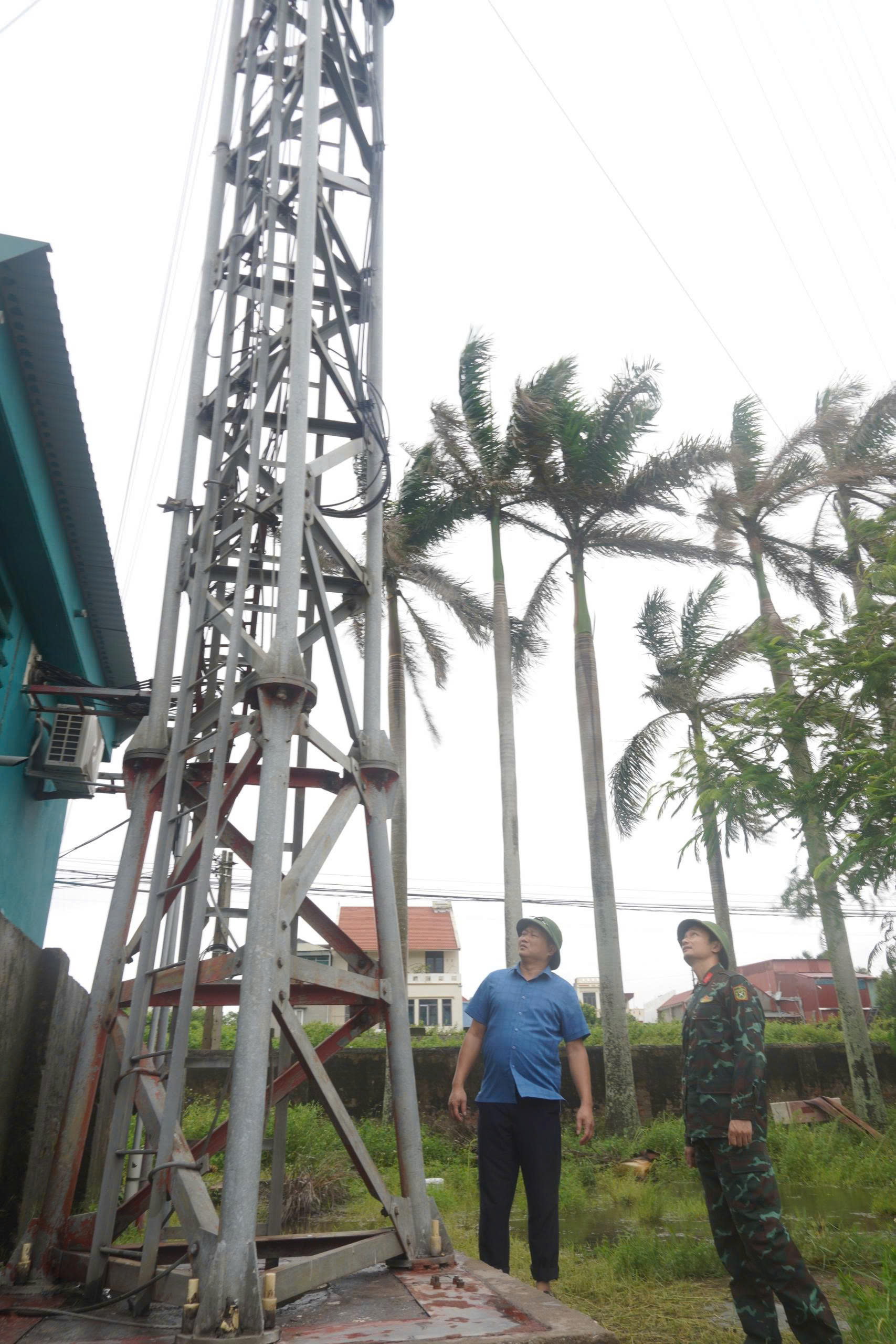 KIỂM TRA CÔNG TÁC PHÒNG CHỐNG CƠN BÃO SỐ 3 – WIPHA  CỦA CÁC DOANH NGHIỆP VIỄN THÔNG TRÊN ĐỊA BÀN TỈNH