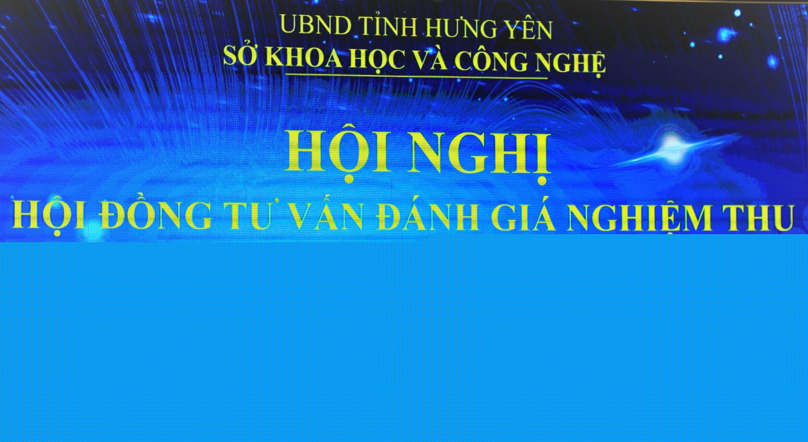 NGHIỆM THU ĐỀ TÀI NGHIÊN CỨU ĐỀ XUẤT GIẢI PHÁP PHÁT TRIỂN KINH TẾ SỐ TRÊN ĐỊA BÀN TỈNH HƯNG YÊN